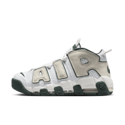 Air more uptempo white/navy men's shoes best sale